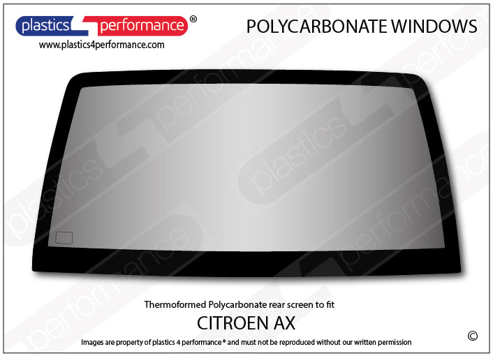 Carica immagine in Galleria Viewer, Vetri in Policarbonato per Citroen AX