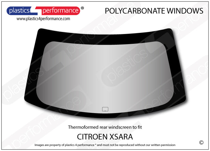Carica immagine in Galleria Viewer, Vetri in Policarbonato per Citroen Xsara
