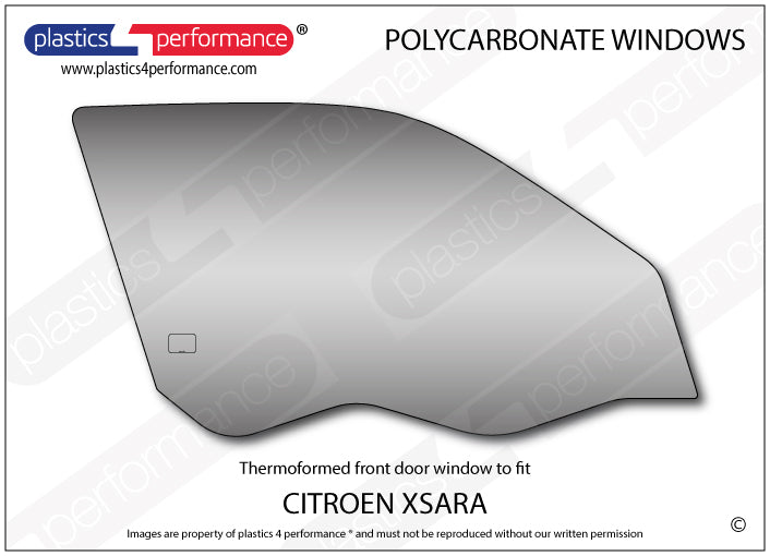 Carica immagine in Galleria Viewer, Vetri in Policarbonato per Citroen Xsara