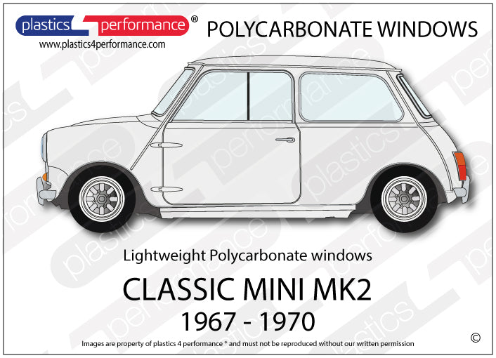 Carica immagine in Galleria Viewer, Vetri in Policarbonato per Mini Classic MK2