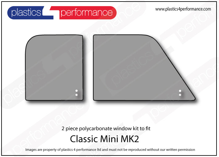 Carica immagine in Galleria Viewer, Vetri in Policarbonato per Mini Classic MK2