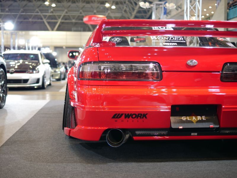 Carica immagine in Galleria Viewer, Alettone Posteriore Twin-Blade Car Modify Wonder Glare per Nissan Silvia PS13
