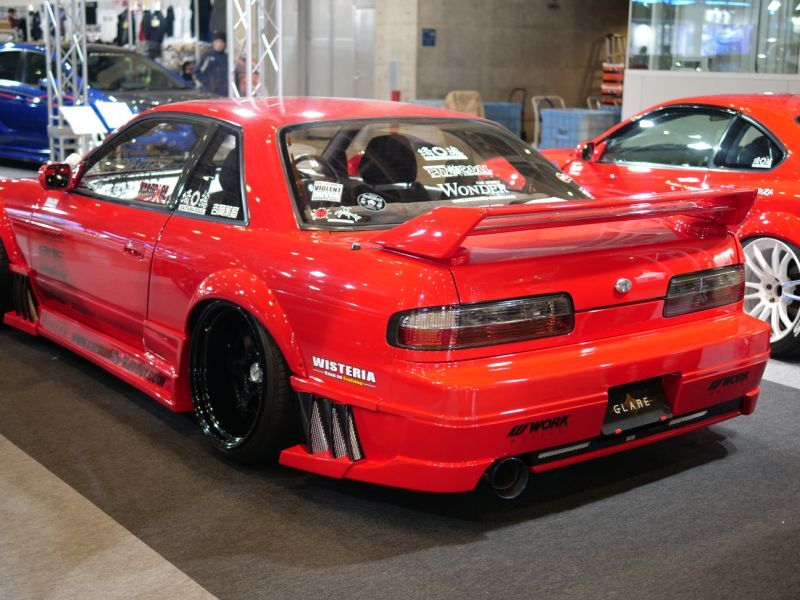 Carica immagine in Galleria Viewer, Alettone Posteriore Twin-Blade Car Modify Wonder Glare per Nissan Silvia PS13