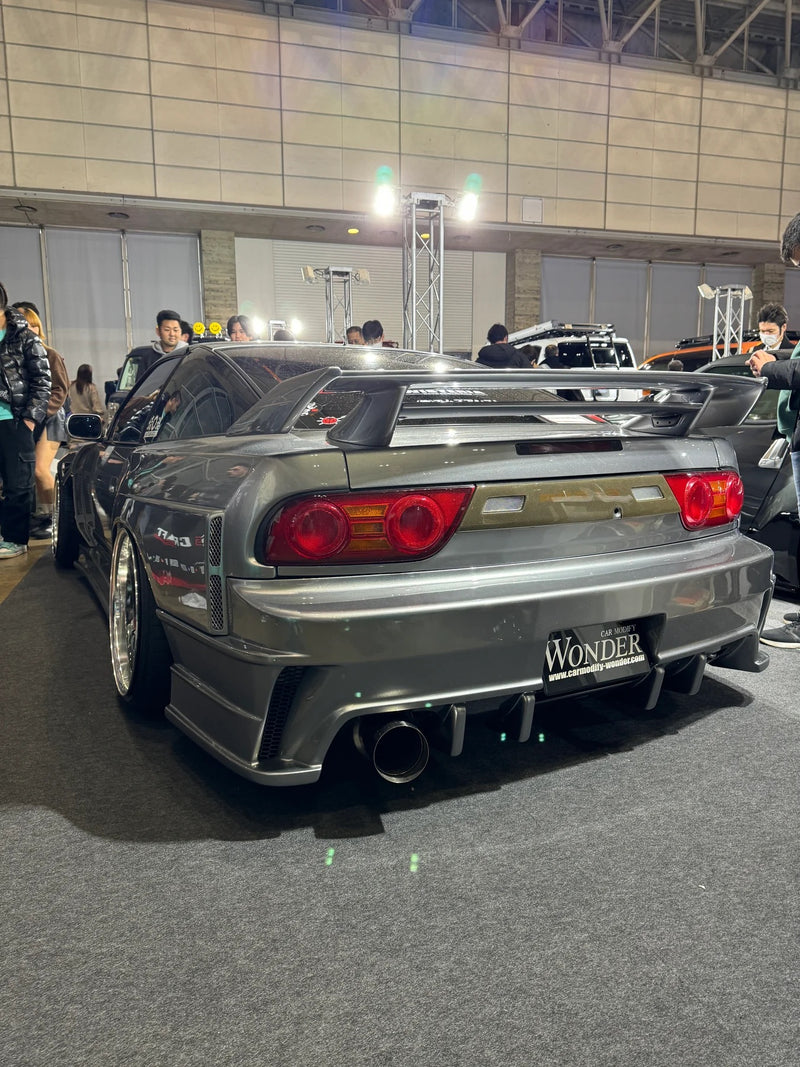 Carica immagine in Galleria Viewer, Alettone Posteriore Twin-Blade Car Modify Wonder Staart per Nissan 200SX S13