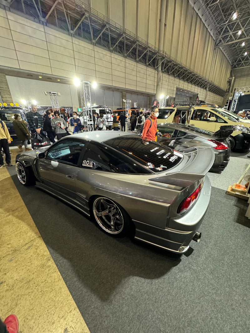 Carica immagine in Galleria Viewer, Alettone Posteriore Twin-Blade Car Modify Wonder Staart per Nissan 200SX S13