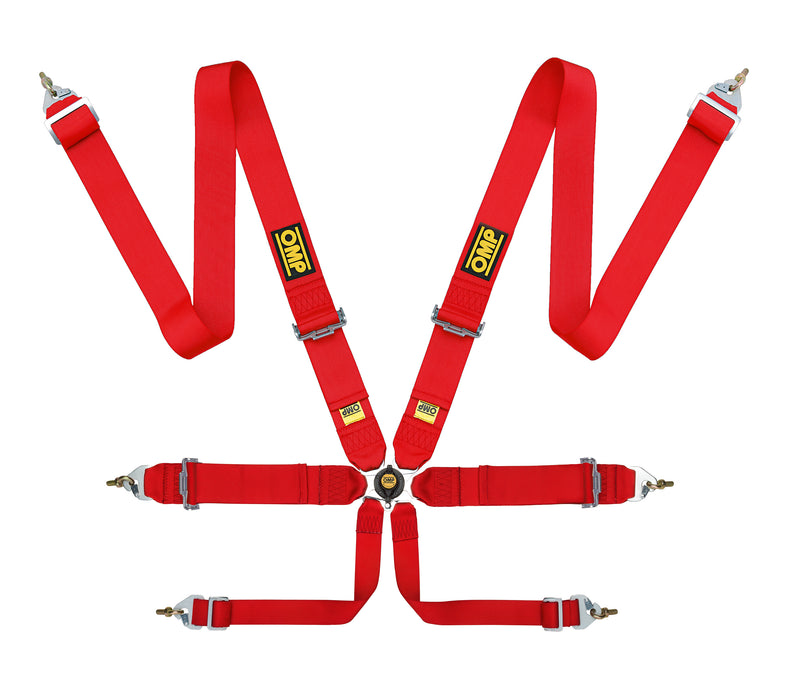Carica immagine in Galleria Viewer, Cintura 6 Punti 3" OMP First (FIA, Hans, MY2025)