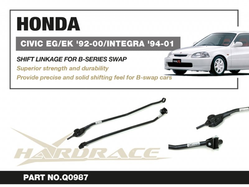 Carica immagine in Galleria Viewer, Tiranteria Cambio Serie B Hardrace per Honda Civic EG / EH / EJ