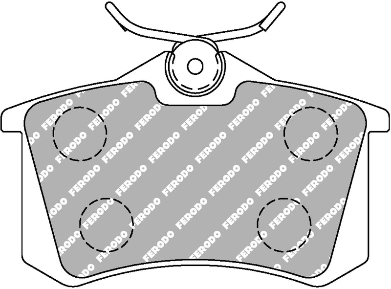 Carica immagine in Galleria Viewer, Pastiglie Freno Posteriori Ferodo DS Performance per Fiat Ulysse (02-11)
