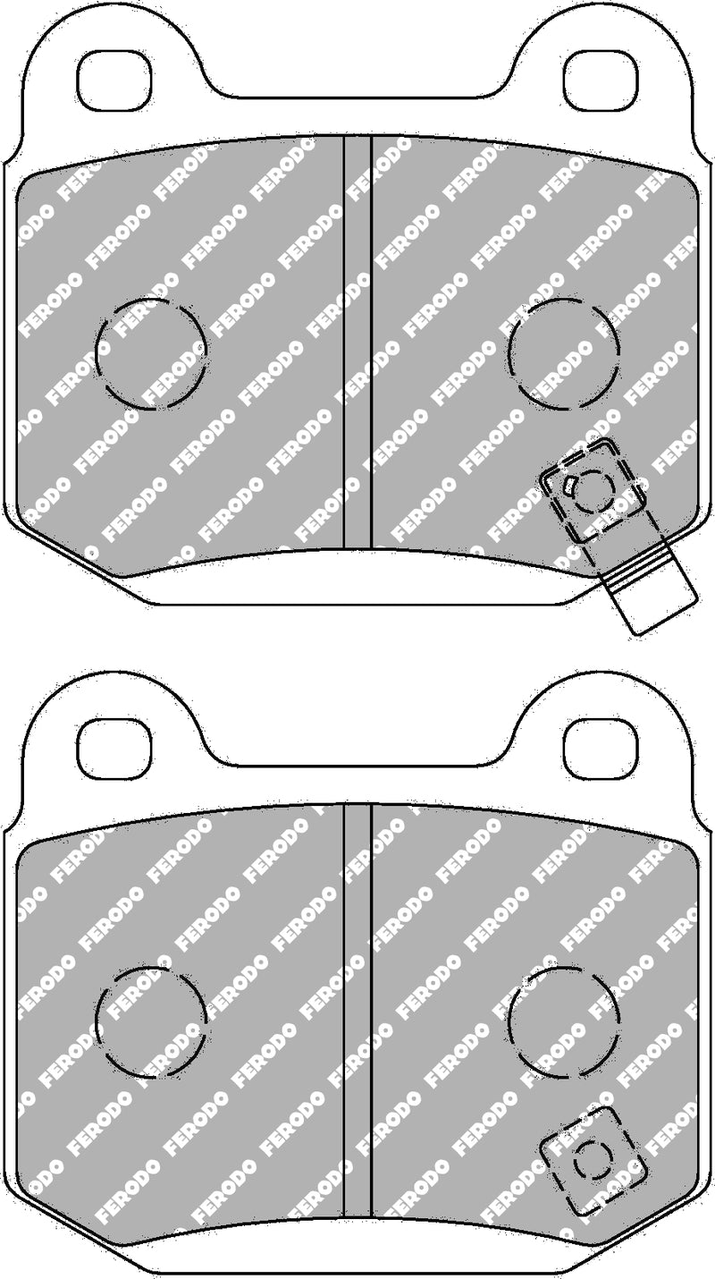 Carica immagine in Galleria Viewer, Pastiglie Freno Posteriori Ferodo DS Performance per Subaru Liberty STI (2006+)