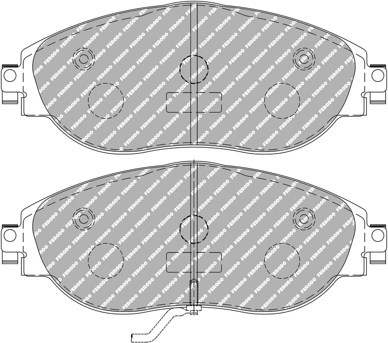 Carica immagine in Galleria Viewer, Pastiglie Freno Anteriori Ferodo DS Performance per Seat Leon 5F (2015+)