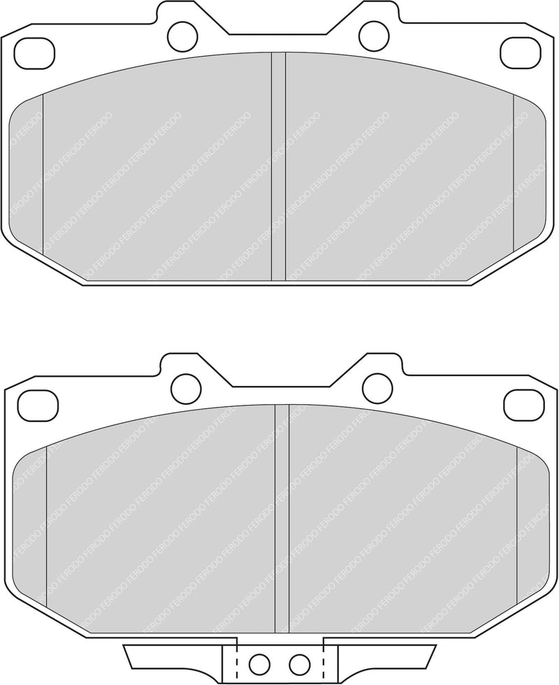 Carica immagine in Galleria Viewer, Pastiglie Freno Anteriori Ferodo DS Performance per Subaru Impreza GC / GF (98-00)