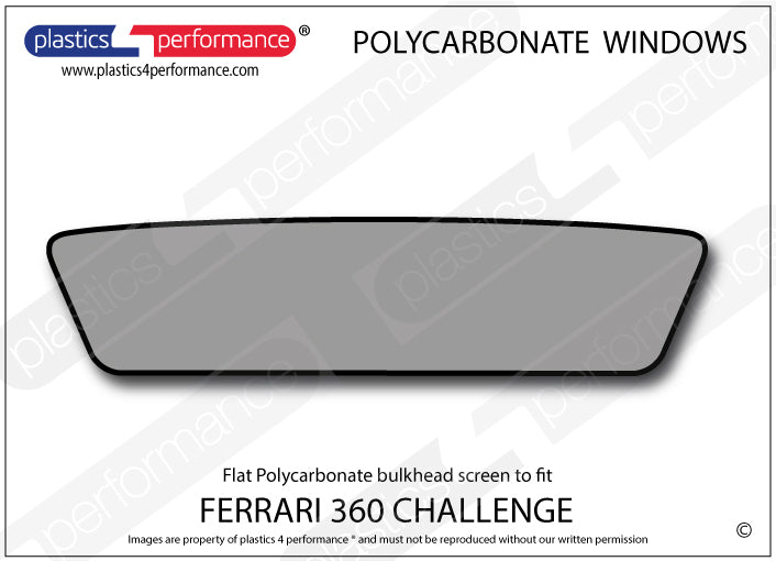 Carica immagine in Galleria Viewer, Vetri in Policarbonato per Ferrari 360 Challenge