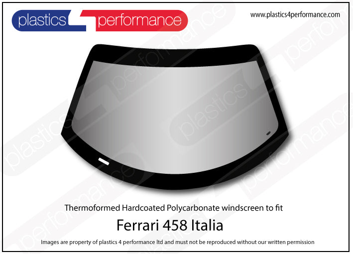 Carica immagine in Galleria Viewer, Vetri in Policarbonato per Ferrari 458