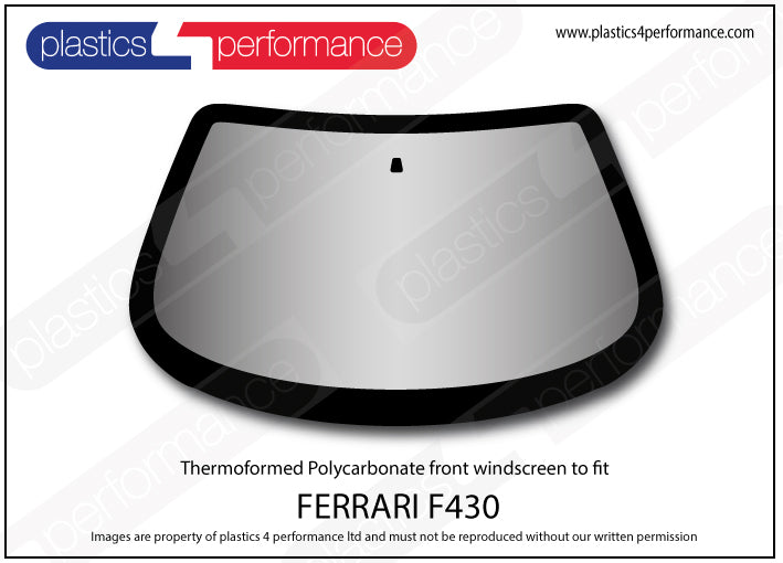 Carica immagine in Galleria Viewer, Vetri in Policarbonato per Ferrari F430