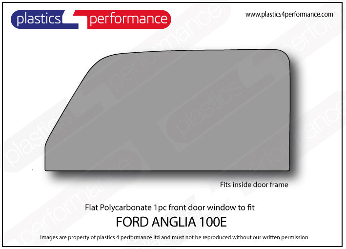 Carica immagine in Galleria Viewer, Vetri in Policarbonato per Ford Anglia 100e