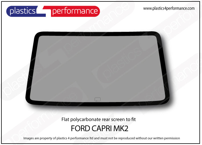 Carica immagine in Galleria Viewer, Vetri in Policarbonato per Ford Capri MK2