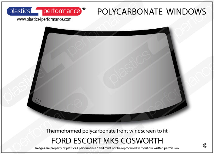 Carica immagine in Galleria Viewer, Vetri in Policarbonato per Ford Escort MK5 incluso Cosworth