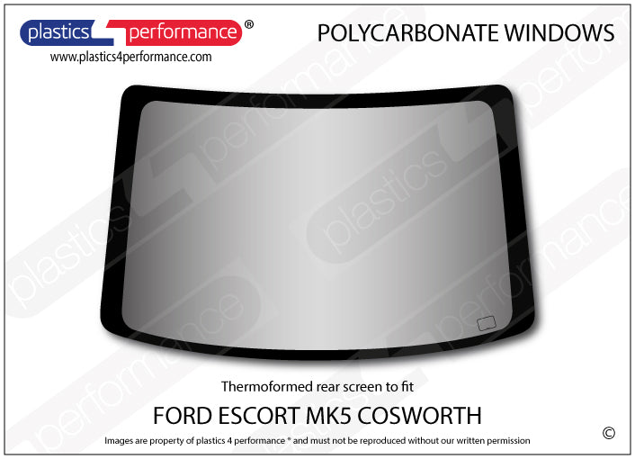 Carica immagine in Galleria Viewer, Vetri in Policarbonato per Ford Escort MK5 incluso Cosworth