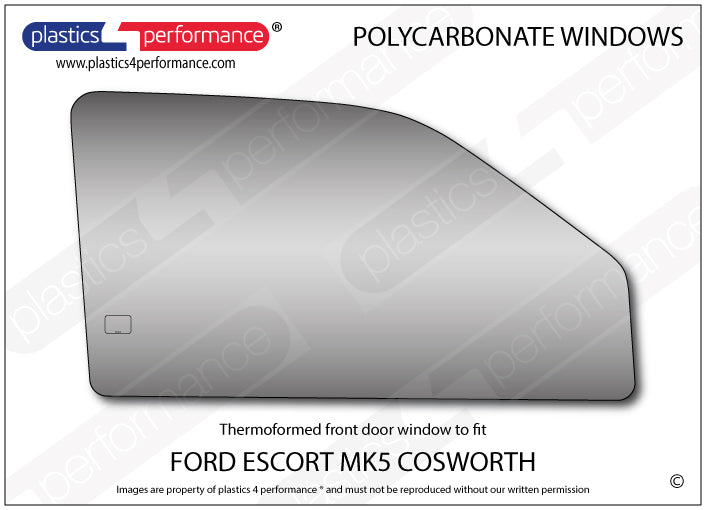 Carica immagine in Galleria Viewer, Vetri in Policarbonato per Ford Escort MK5 incluso Cosworth