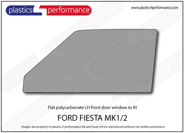 Carica immagine in Galleria Viewer, Vetri in Policarbonato per Ford Fiesta MK2