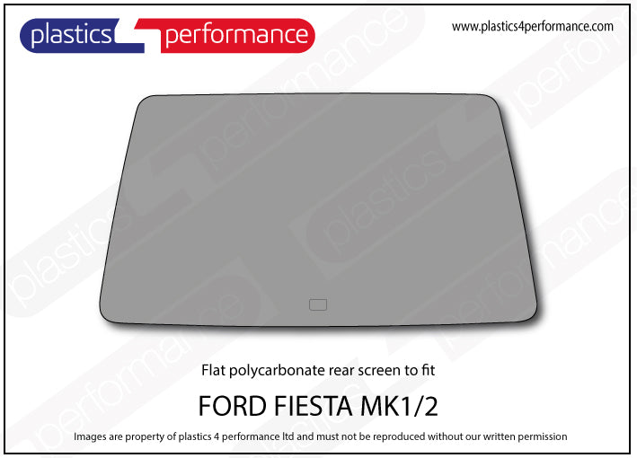 Carica immagine in Galleria Viewer, Vetri in Policarbonato per Ford Fiesta MK2