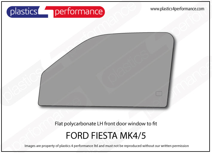 Carica immagine in Galleria Viewer, Vetri in Policarbonato per Ford Fiesta MK4/5
