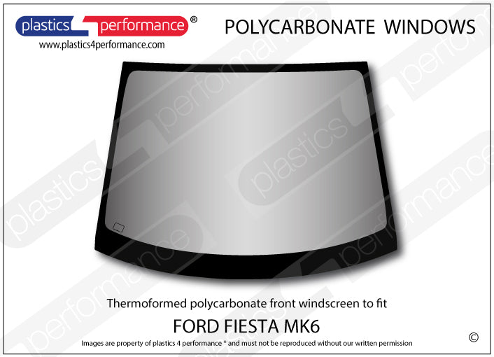 Carica immagine in Galleria Viewer, Vetri in Policarbonato per Ford Fiesta MK6