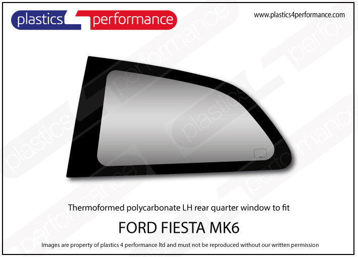 Carica immagine in Galleria Viewer, Vetri in Policarbonato per Ford Fiesta MK6