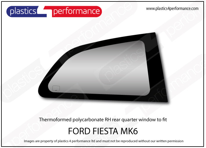 Carica immagine in Galleria Viewer, Vetri in Policarbonato per Ford Fiesta MK6