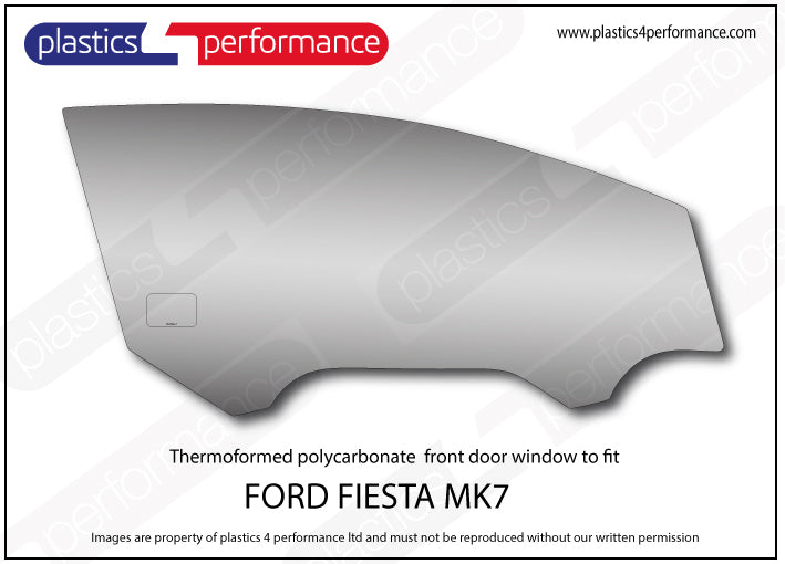 Carica immagine in Galleria Viewer, Vetri in Policarbonato per Ford Fiesta MK7 3 Porte