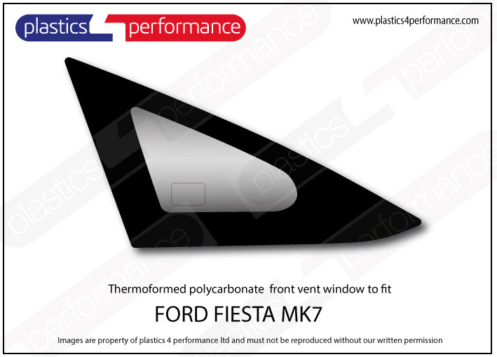 Carica immagine in Galleria Viewer, Vetri in Policarbonato per Ford Fiesta MK7 3 Porte