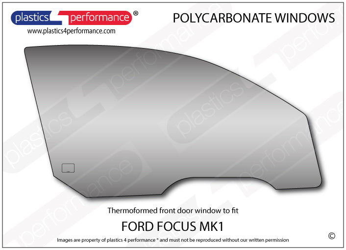 Carica immagine in Galleria Viewer, Vetri in Policarbonato per Ford Focus MK1 3 Porte