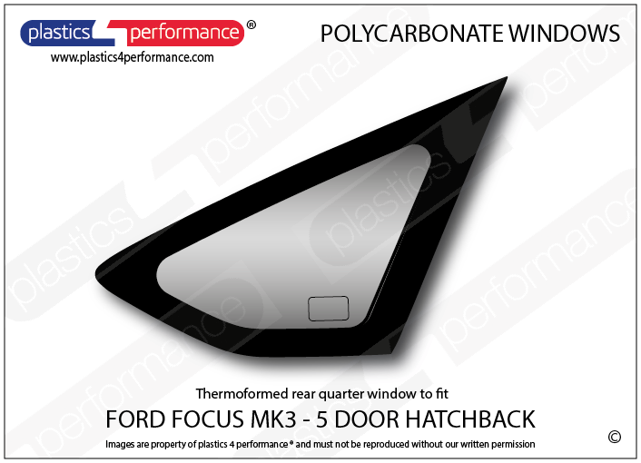 Carica immagine in Galleria Viewer, Vetri in Policarbonato per Ford Focus MK3 5 Porte