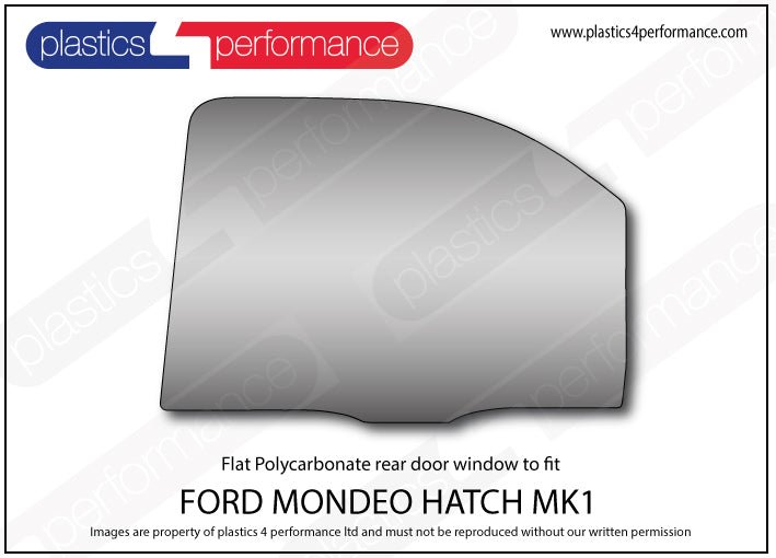Carica immagine in Galleria Viewer, Vetri in Policarbonato per Ford Mondeo MK1 Berlina 5 Porte