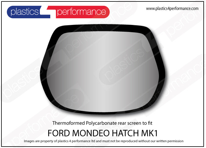 Carica immagine in Galleria Viewer, Vetri in Policarbonato per Ford Mondeo MK1 Berlina 5 Porte