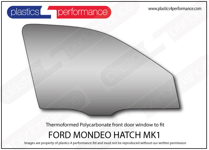 Carica immagine in Galleria Viewer, Vetri in Policarbonato per Ford Mondeo MK1 Berlina 5 Porte