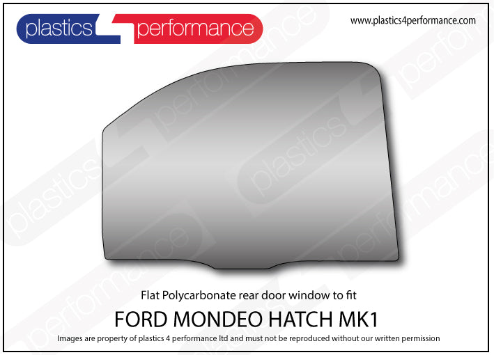 Carica immagine in Galleria Viewer, Vetri in Policarbonato per Ford Mondeo MK1 Berlina 5 Porte