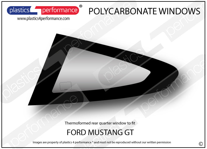 Carica immagine in Galleria Viewer, Vetri in Policarbonato per Ford Mustang MK6