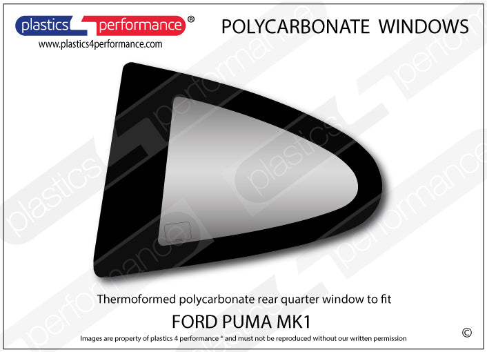 Carica immagine in Galleria Viewer, Vetri in Policarbonato per Ford Puma