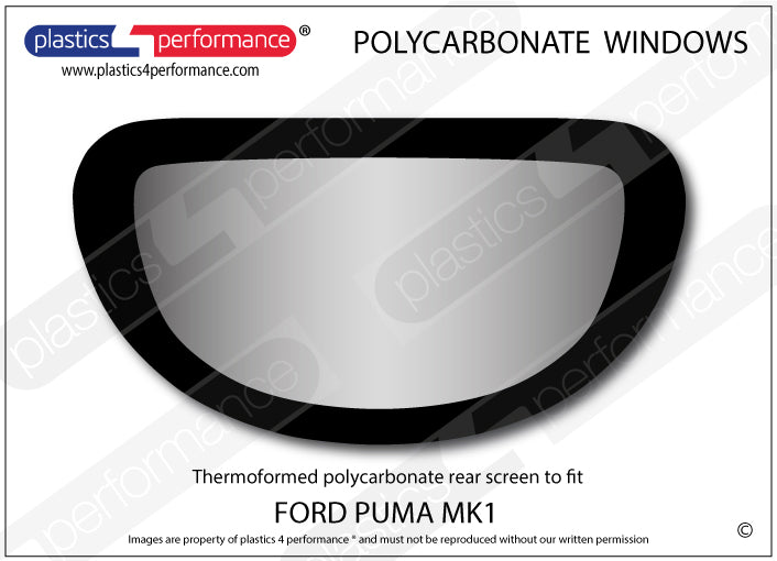 Carica immagine in Galleria Viewer, Vetri in Policarbonato per Ford Puma