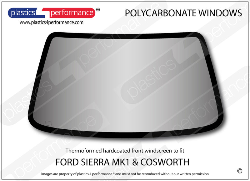 Carica immagine in Galleria Viewer, Vetri in Policarbonato per Ford Sierra MK1