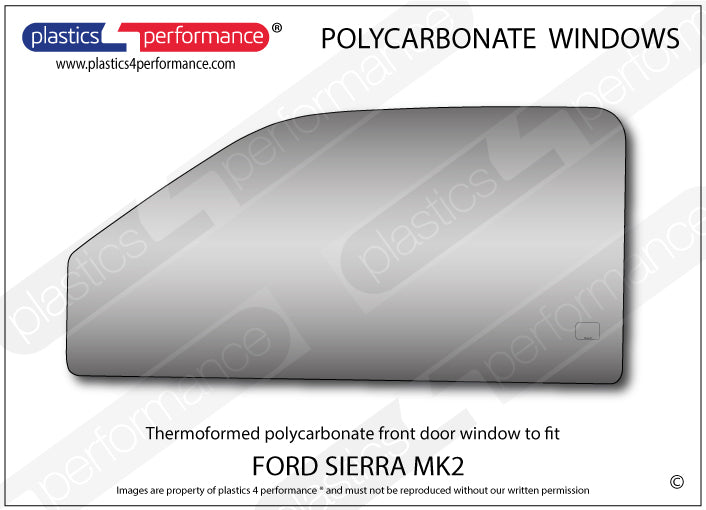 Carica immagine in Galleria Viewer, Vetri in Policarbonato per Ford Sierra MK2