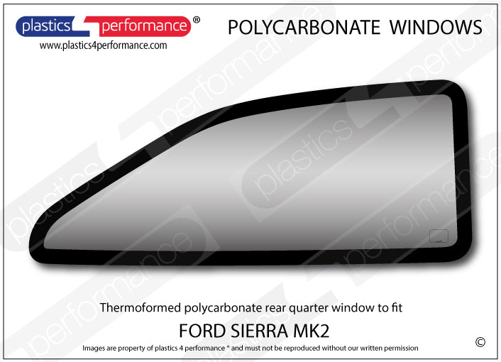 Carica immagine in Galleria Viewer, Vetri in Policarbonato per Ford Sierra MK2