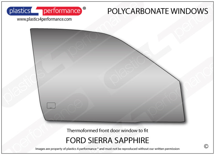 Carica immagine in Galleria Viewer, Vetri in Policarbonato per Ford Sierra Sapphire