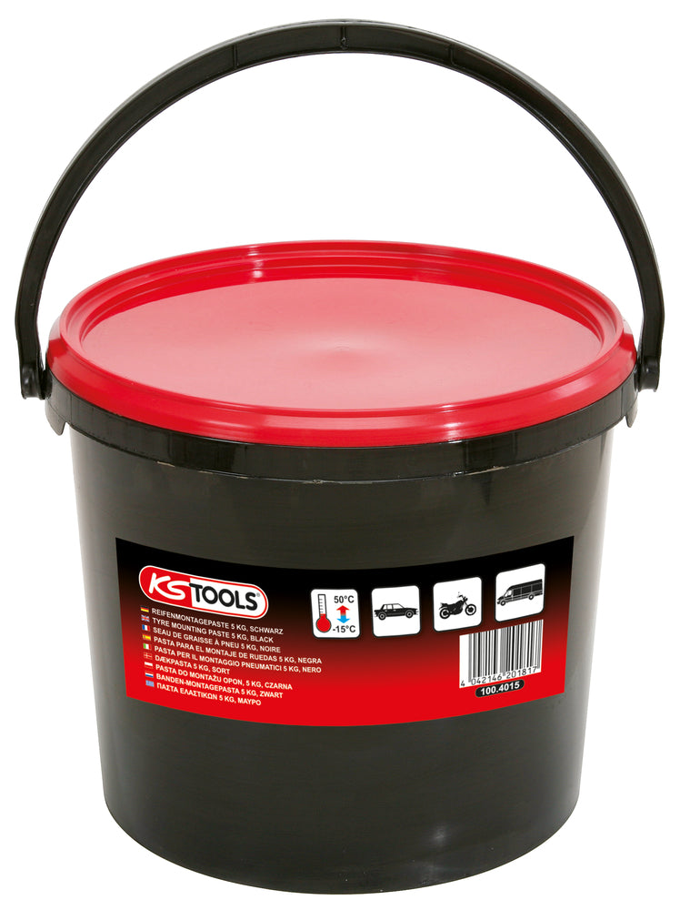 Carica immagine in Galleria Viewer, Secchio di Pasta Montagomme Nera, 5 kg KS Tools