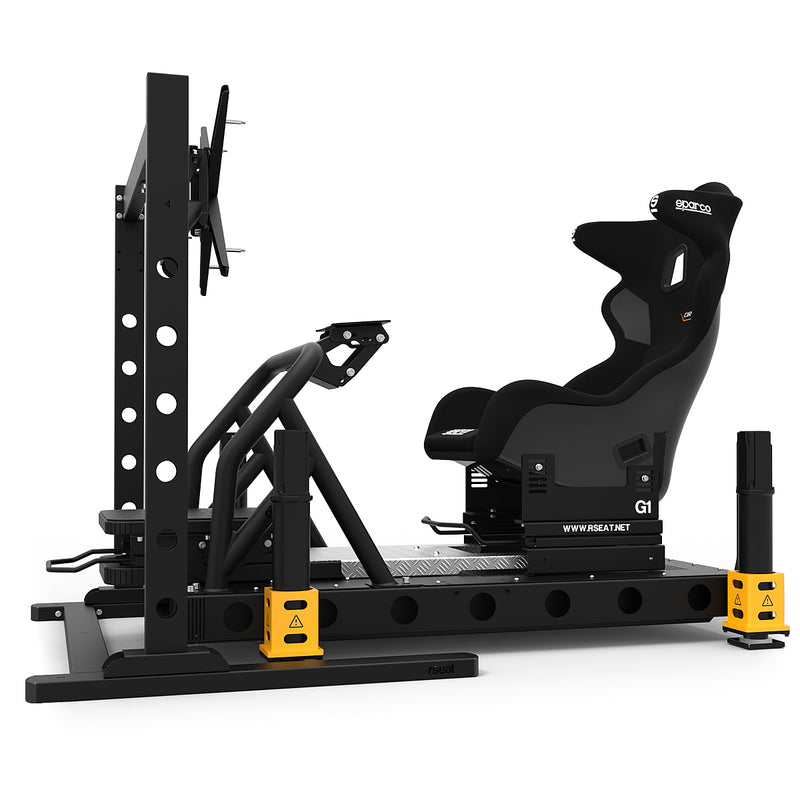 Carica immagine in Galleria Viewer, Simulatore aptico RSeat G1 6000 D-Box 4500HD Gen3