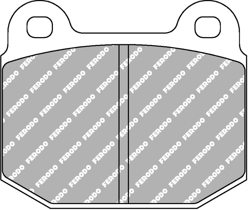 Carica immagine in Galleria Viewer, Pastiglie Freno Posteriori Ferodo DS3000 per Renault Clio R3