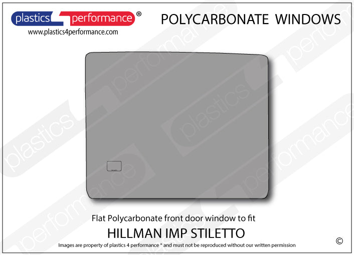 Carica immagine in Galleria Viewer, Vetri in Policarbonato per Hillman Imp Stiletto