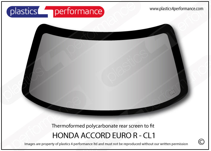 Carica immagine in Galleria Viewer, Vetri in Policarbonato per Honda Accord Euro R CL1
