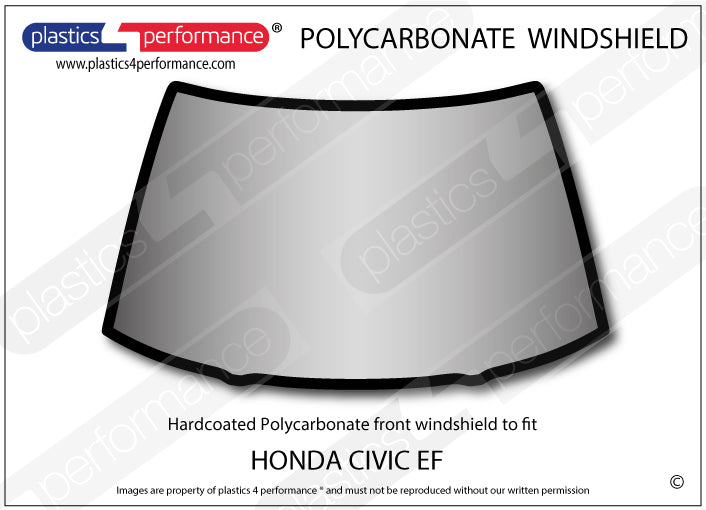 Carica immagine in Galleria Viewer, Vetri in Policarbonato per Honda Civic EC / ED / EE 3 Porte